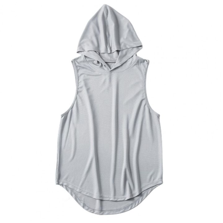 Men%20Gym%20Clothing%20Bodybuilding%20Stringer%20Hoodie%20Men's%20Tanks%20Tops%20Muscle%20Hooded%20Fitness%20Shirt%20Vest%20Solid%20Sleeveless%20Sportswear%20-%20Image%202