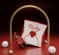Ruby Red by Al Nuaim Attar Roll On Non Alcoholic Long Lasting Perfume (Premium Series) 9.9ML. 