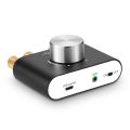 Nobsound Mini Bluetooth 5.0 TPA3116 Digital Amplifier Hifi Stereo Audio Receiver Power Amp 50W+50W Car Sound Amplifiers - Without Power Supply. 