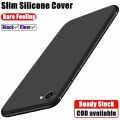 lthmy for OPPO R9s R9sk CPH1607 Flexible Soft Matte Black Crystal Clear Phone Case Silicone Protective Back Cover. 
