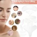 Reusable Silicone Wrinkle Removal Sticker Face Forehead Neck Eye Stickers Anti Wrinkle Pads Anti Aging Skin Face Lifting Patches. 
