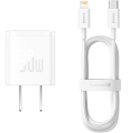 Baseus GaN5 30W Type C Fast Charging Charger for iPhone SAMSUNG Huawei Xiaomi Realme Vivo OPPO android.