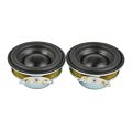 AIYIMA 2Pcs 40MM Mini Audio Portable Speakers 16 Core 4 Ohm 5W Full Range Speaker Rubber Side NdFeB Magnetic Speaker.