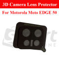 3D Back Camera Lens Glass Protector for Motorola EDGE 40 EDGE 40 Neo EDGE 50 EDGE 50 Fusion Edge 60 Fusion | Full Camera Coverage I 3D Lens Shield I Oil Resistant. 