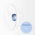 Panasonic FV-20WU4 8-inch Glass Mount Ventilating Exhaust Fan.
