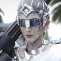 Cyberpunk Goggles Futuristic Party Glasses One Piece Wrap Around Silver Mirror Sunglasses Women Men Sunnies Shades Sun Glasses. 