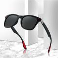 Fashionable Polarized driving Sport Square Sunglass - Black.