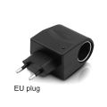 Car Cigarette Lighter Adapter AC 220V To DC 12V EU US Plug Converter Wall Power Socket Plug Adapter Auto Converter Car Accessory.