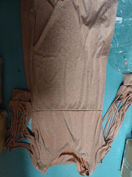 Women%20Dresses%20Europe%20and%20The%20United%20States%20New%20Women's%20V-neck%20Nightclub%20Party%20Fringe%20Bag%20Hip%20Dress%20-%20Image%208