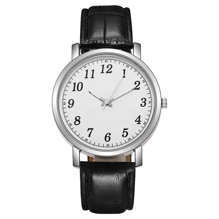 INS%20Couple%20Digital%20Quartz%20Wristwatch/%20Casual%20Round%20Big%20Dial%20Lover%20Watches/%20Simple%20Leather%20Luxury%20Watch%20Jewellery%20Gifts%20-%20Image%202