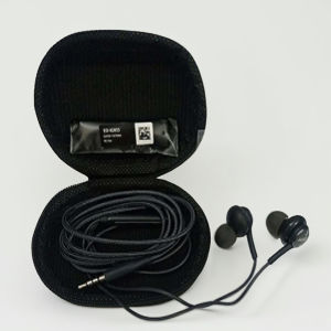 Bilashmart Wire Control Headset for Smartphone 3.5mm In-ear Wired Microphone Volume Control Headset Earphone - Headphone