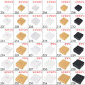 6pcs/lot Various Sizes Kraft Paper Box Brown Cardboard Handmade Soap Box White Kraft Paper Box Black Packaging Jewelry Box. 