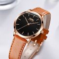 OPK Fashion Watch Women Woman Original Quartz Business Relo Waterproof Fashion Wrist Watch for Women Woman Leather. 