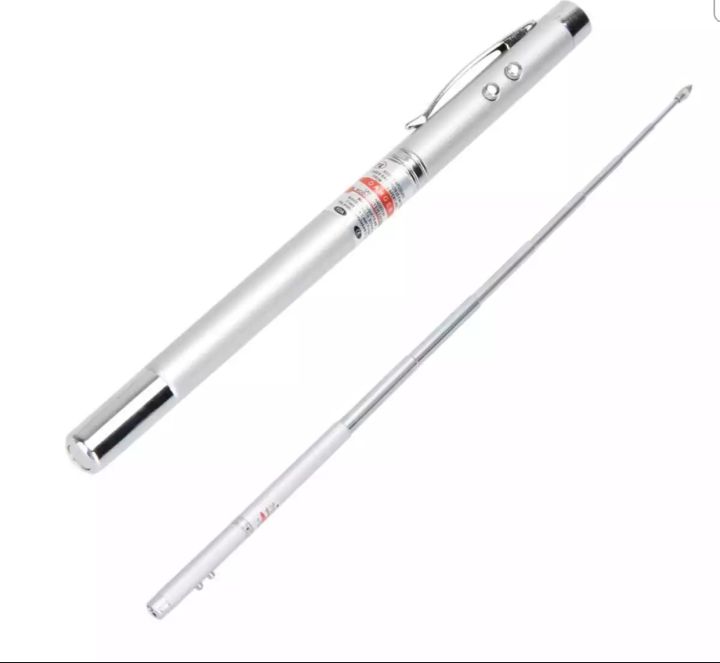 Laser%20pen%20MULTI%20FUNCTION%204%20in%201%20Red%20Lase.r%20Pointer%20LED%20Light%20Lamp%20Ball%20Pen%20Torch%20Telescopic%20Pointer%20to%20Teach%20Silver%20-%20Image%205