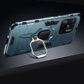 Pluscase for Xiaomi Redmi 10C ring stand Holder case hard back shockproof cover.