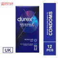 Durex Originall Extra Safe Regular Fit Condom - 12Pcs Pack(UK). 