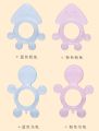 Cartoon series silicone teether baby teething silicone teether turtle octopus animal silicone teething toy -1pcs. 