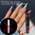 Nail Glue for Acrylic Nail Tip 15g Nail Tips Glue Gel Solid Nail Tips Gel Press on Nails for Nail Extension Nail Bonding Nail Tips Glue for Home and Salon. 