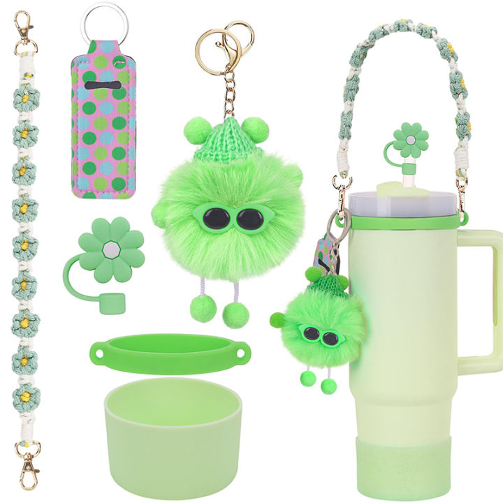 6PCS%20Use%20For%20Stanley%20Cup%20Tumbler%20Accessories%2040oz%2030oz,Compatible%20With%20Stanley%20Cup%20Tumbler%20Water%20Bottle%20Handle%20Sling%20Strap%20Natuo%20-%20Image%204