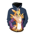 Digimon Adventure Hoodies Anime Monster 3d Print Sweatshirts Boys Girls Hooded Fashion Sweatshirts Cartoons kids Tracksuit.