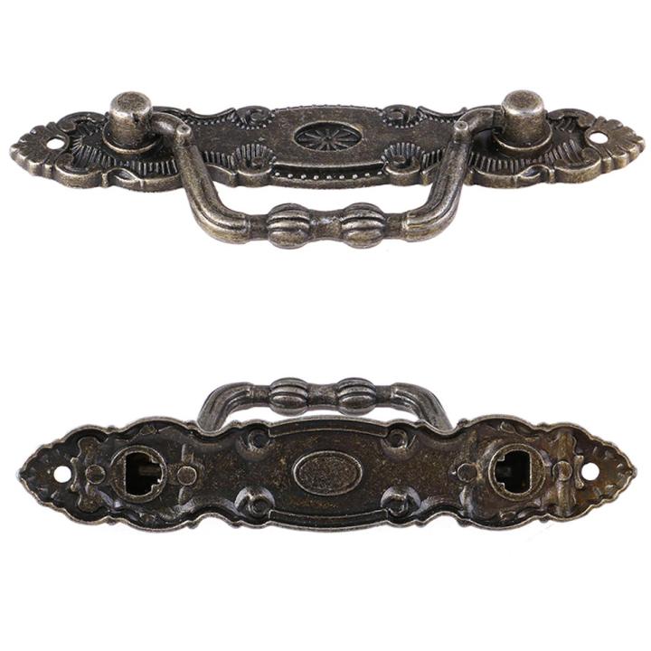 Antique Bronze Furniture Handle Zinc Alloy Drawer Door for Dresser Drawer ANLAN