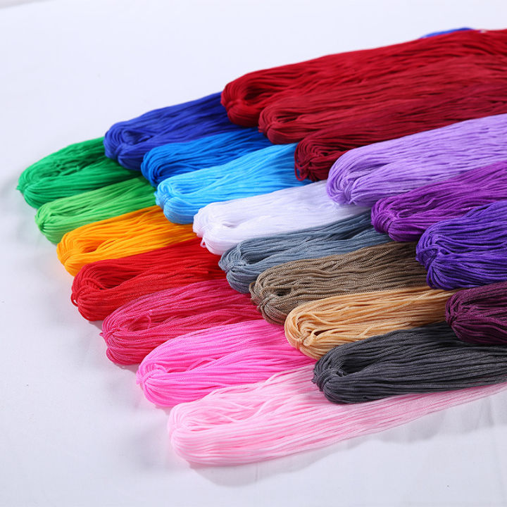 1mm 4050m Hollow Line Handwork Crochet Decorations Bags Sweater Yarn