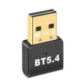 Bluetooth-Compatible 5.4 Adapter Wireless USB Adapter Bluetooth-Compatible Dongle for PC Speaker Wireless Mouse Keyboard Windows. 