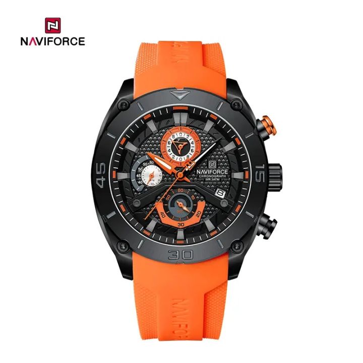 NAVIFORCE NF8038 Trendy Waterproof Sports Teenager Multi-function ...
