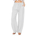 【New and Improved】 Women's PantsLoose PantsLinen PantsPalazzo PantsWide-leg Pants. 