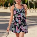 Elegant Dresses for Women Music Rhythm Summer Dresses Woman 2022 Women's Summer Sundresses Floral Dress Slip Color Y2k Note Chic.