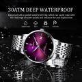 Luxury Men's Watch Waterproof Luminous Hands Automatic Date Stainless Steel Clock Quartz Watch Men's Business Wristwatch. 