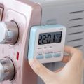 Portable Mini Digital Clock with Flashing Light Timer Cooking Kitchen Sport Study Game with Magnetic Countdown Alarm Clock. 