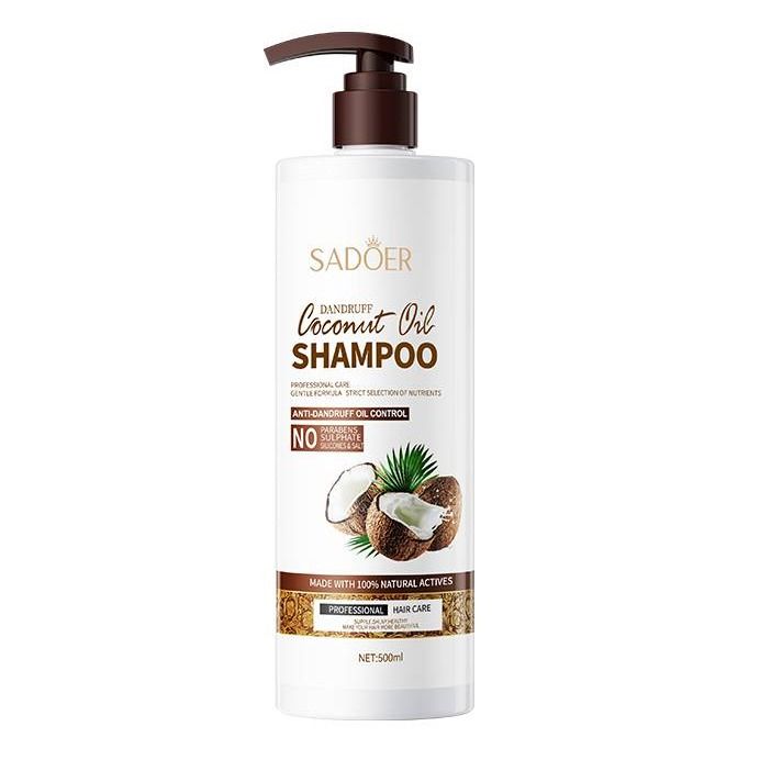Sadoer Anti andruff Coconut Oil ourishing Smooth Fluffy Shampoo 500ml