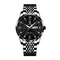 Inspired by podeghar (MVS-418) luxurious stainless steel enlightened mens sports quartz Watch - Very Appealing - In line with trends.