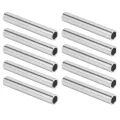 10pcs Aluminum Round Tube 50mm Length 8mm OD 6mm Inner Dia Seamless Tubing 6100. 