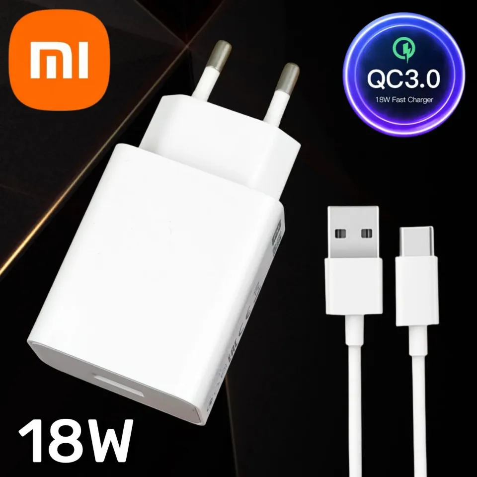 Redmi Note Pro Charger Original XiaoMi 18W QC Fast EU