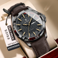 POEDAGAR 895 Original Watch for Men Top Luxury Waterproof Luminous Day Date Watch. 