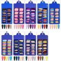 100pcs Long Ballerina False Nail Press On Nails Matte Acrylic Extension Coffin Forms Nail Tips Gel Nail Polish Artificial Nail. 