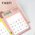 Transparent Calculator 8-digit Solar Power Calculator for Home School Office Use Transparent Display Buyers' Choice High-quality Abs Plastic Calculator. 