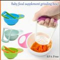 Baby Food Grinding Mash Bowl for Homemade Baby Food (Mesh BATI).