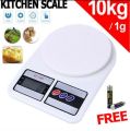 Electronic Kitchen Digital LCD DIsplay Weighing Scale 10 Kg - Weight Machine.