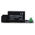 Relay Module 380V 8A 1 Single Channel Solid State Board SSR Switch Controller 24V to Output Voltage Range. 