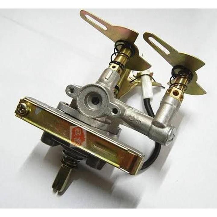 Gas Stove SS Double Auto Ignition LPG