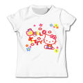 Hello Kitty tshirt kids clothes girls trucksuit T-shirts short sleeve streetwear baby boy clothes sets casual tops. 