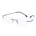Eyeglasses Hyperopia Eyewear Men Women Presbyopia Ultralight Memory Titanium Reading Glasses. 