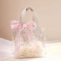 Clear Beach Bag Vinyl Storage Bag Plastic Shopping Bag PVC Bag See-through Cosmetics Bag Jelly Handbag - Innovative Design. 