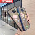 JIUMOO For Samsung J5 2015 Samsung J5008 Samsung J5009 Case Cartoon Cute Dinosaur Frosted Transparent Back Cover Lens Camera Protect Phone Case Silicone Edge Full Cover Casing Hard Cases. 