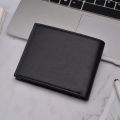 【NEW】 Fashion Men Short Style Wallet Hardware Iron Edge Business Multi-Card Slot Men Wallet. 