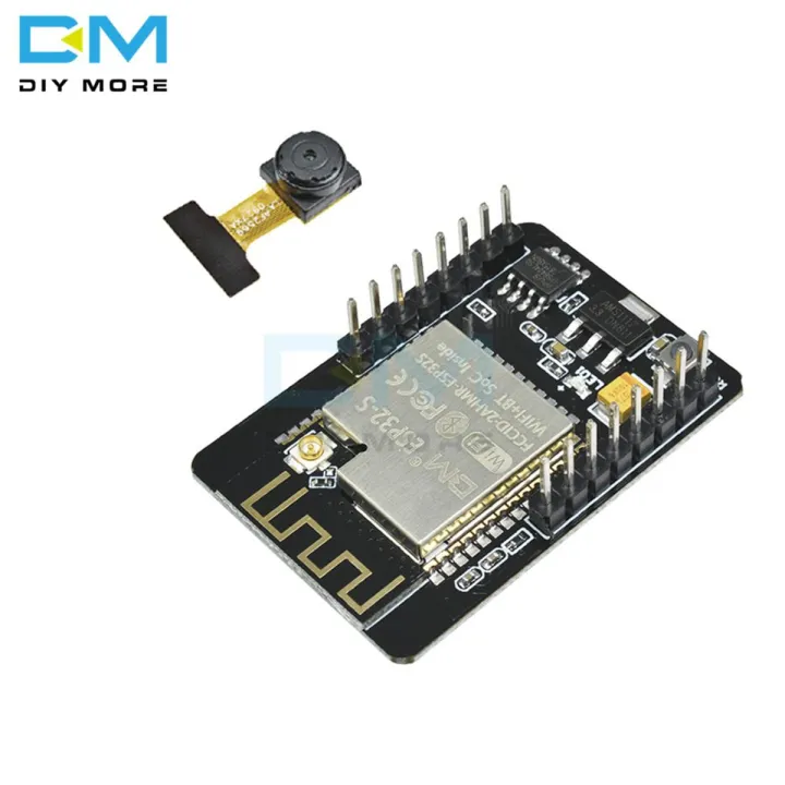 【happy one】OV2640 ESP32-CAM Wireless WiFi Bluetooth Module Camera Development Board OV7670 DC 5V Dual-core 32-bit CPU card