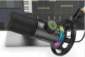 FIFINE K658 USB Dynamic Cardioid Podcast Microphone with A Live Monitoring, Gain Control, Mute Button. 
